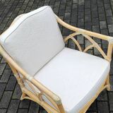 Table & Chairs by McGuire, 1980s