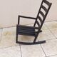 Designer wooden rocking chair