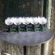 Ten white wine glasses from Alsace "Roemer"