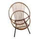 Fauteuil en rotin vintage