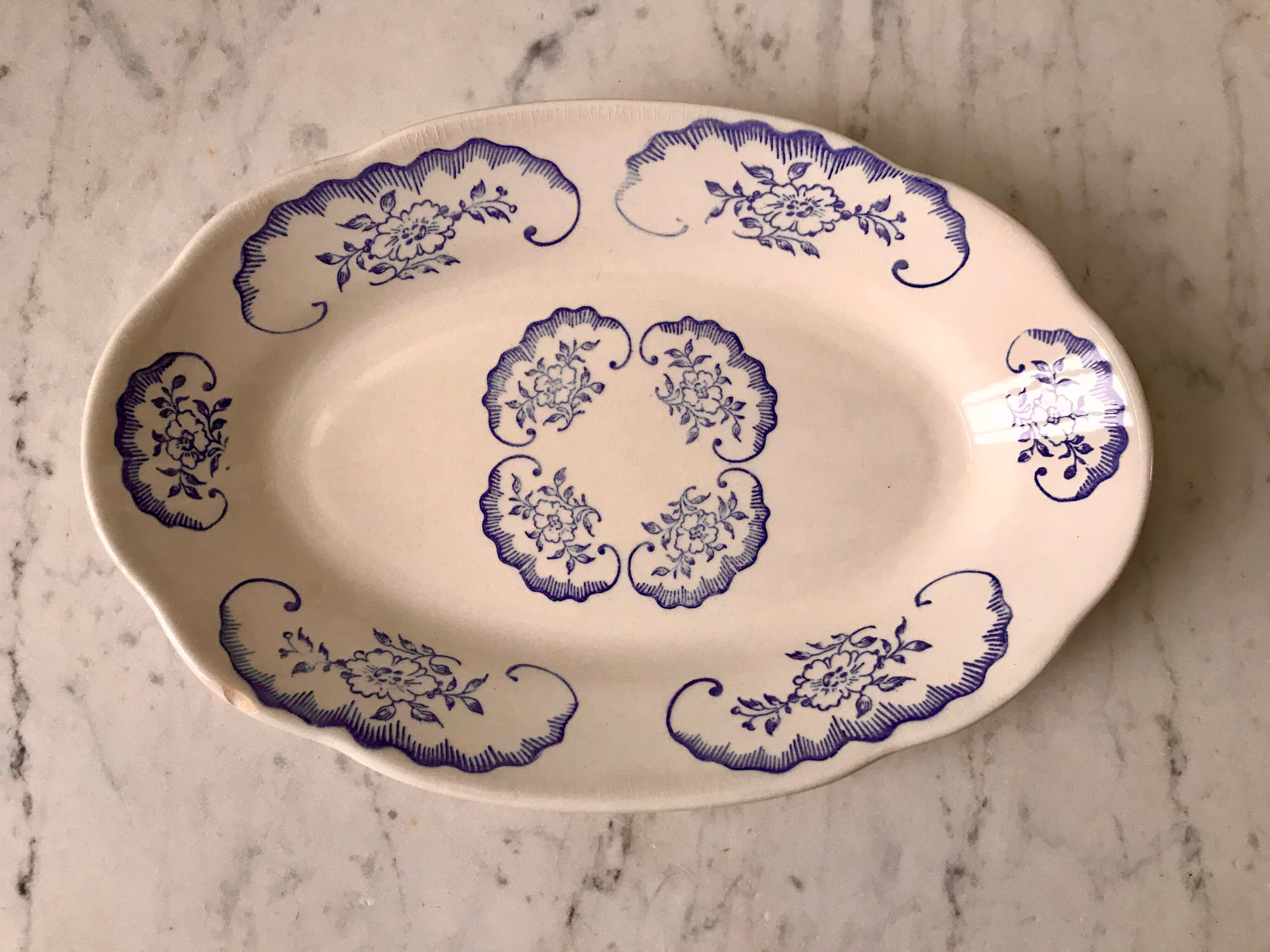 Ravier digoin sarreguemines model "cordoba" years 40-50