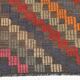 5x7 Red & Brown Tribal Vintage Kilim Rug, 171x251Cm