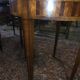 Bouillotte table in marquetry, signed Pagny Fils, Paris, early 20th century