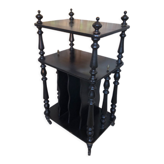 Partition table Napoleon 3 black wood