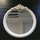 White ribbon mirror