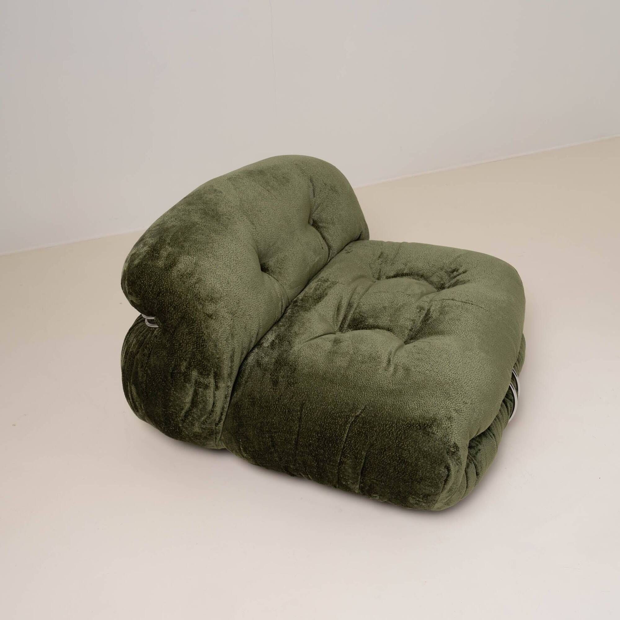 Soriana Lounge Chair by Afra & Tobia Scarpa for Cassina, Italy