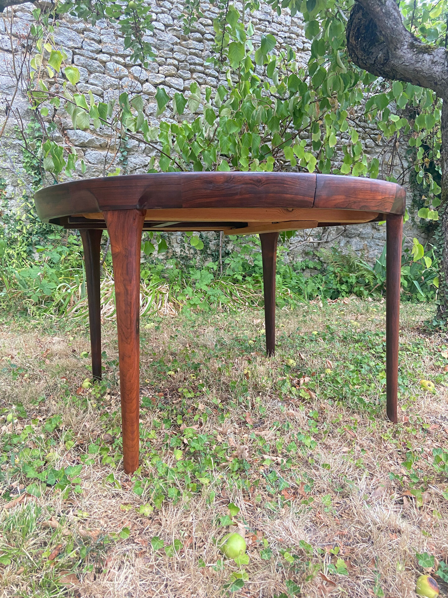 Table à manger scandinave palissandre de Rio