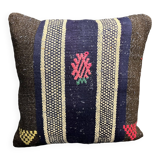 Dark Handmade Pillow