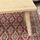 Solid oak bench
