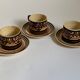 Trois tasses bretonnes Fouillen