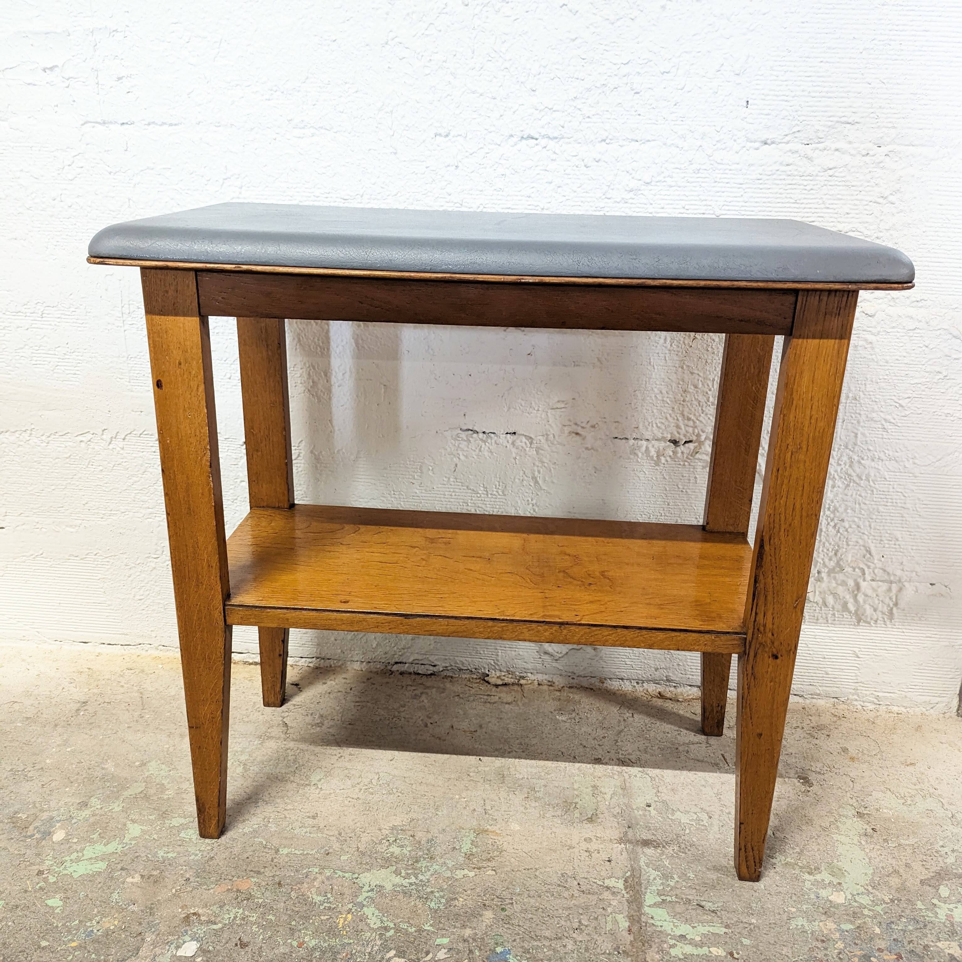 Vintage console with compass legs