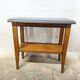 Vintage console with compass legs