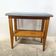Console vintage pieds compas