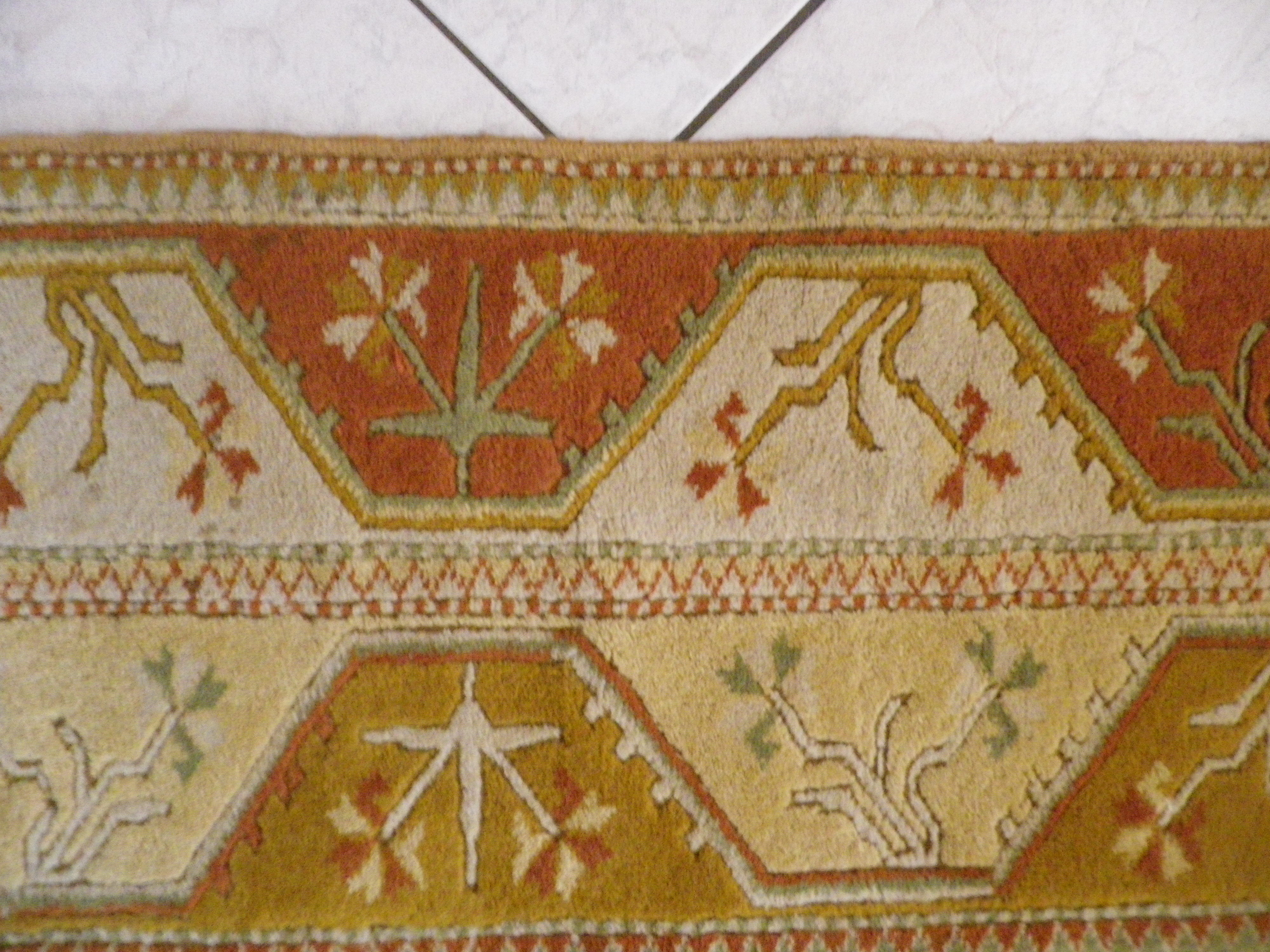 Handmade Anatolian carpet of 1.67x1.15 m