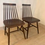 Set of 4 vintage Scandinavian chairs