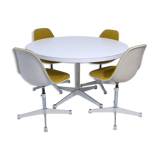 Dining set by Charles et Ray Eames for Herman Miller, 1970