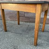 Mid-century kitchen table Formica 1960 french table
