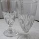 Duo de verres à absinthe fin XIXeme