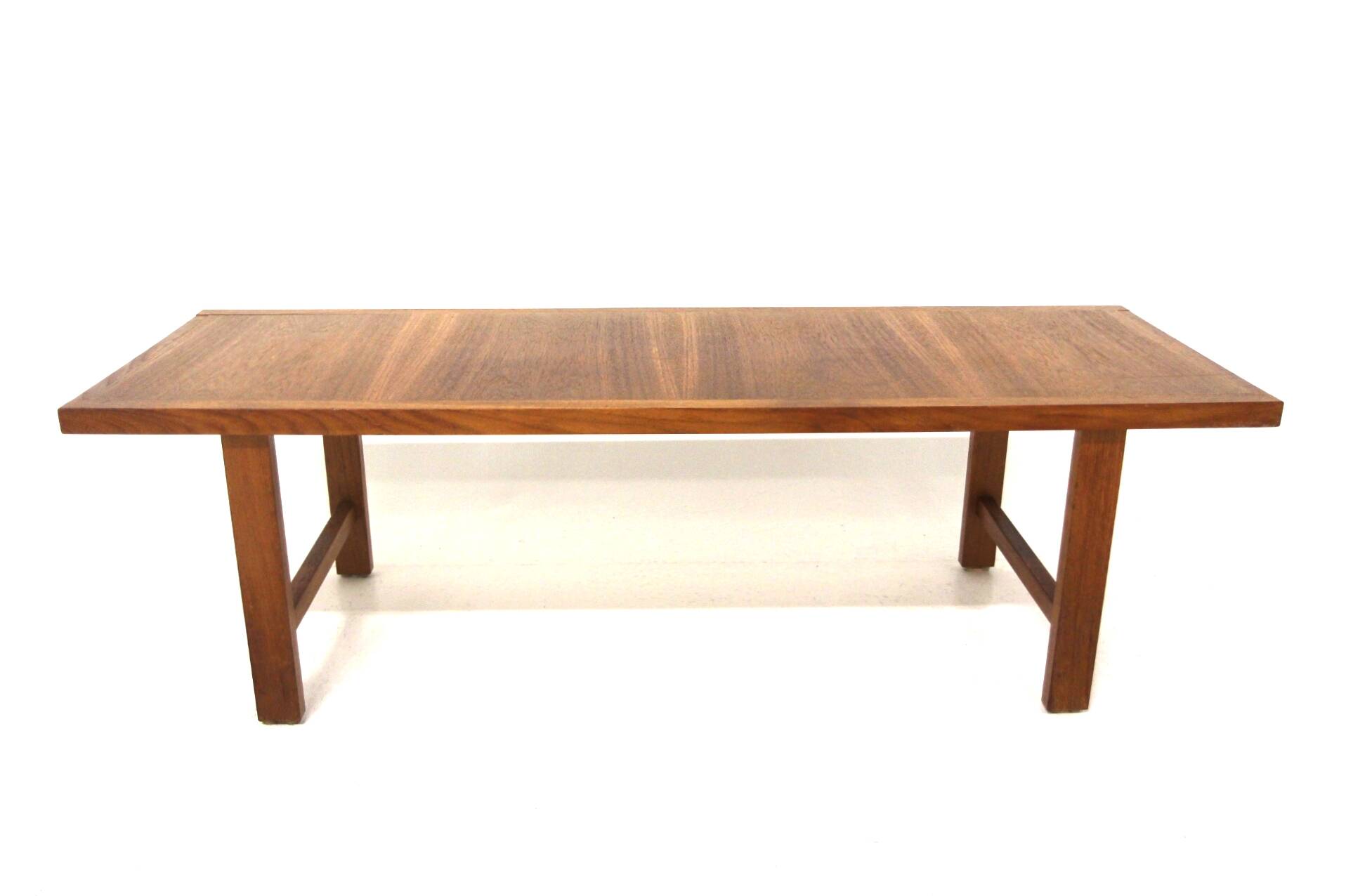 Minimalist teak bench, Sweden, 1960