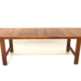 Minimalist teak bench, Sweden, 1960