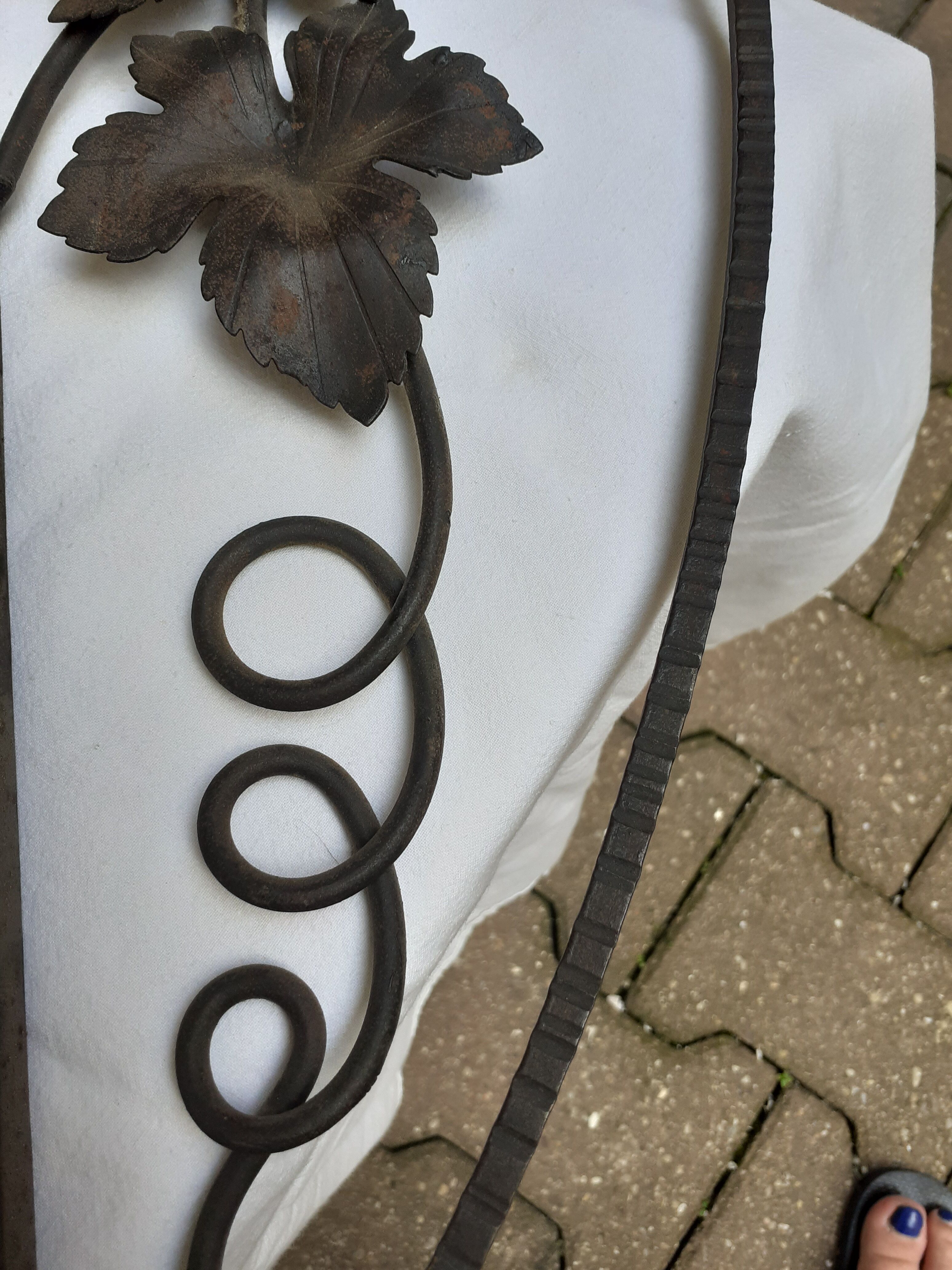 Art Deco style mirror - 40x69cm