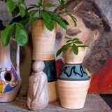 W vase duo.  Germay 50s