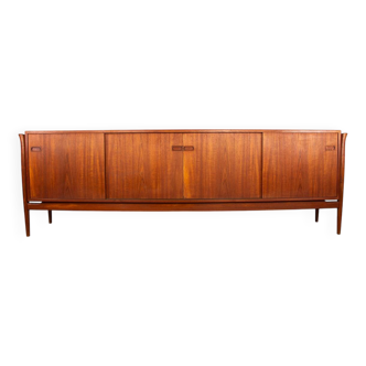 Très Grande Enfilade Danoise 255 cm en Teck 1960.