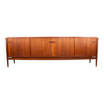 Very Large Danish Sideboard 255 cm in Teak 1960.