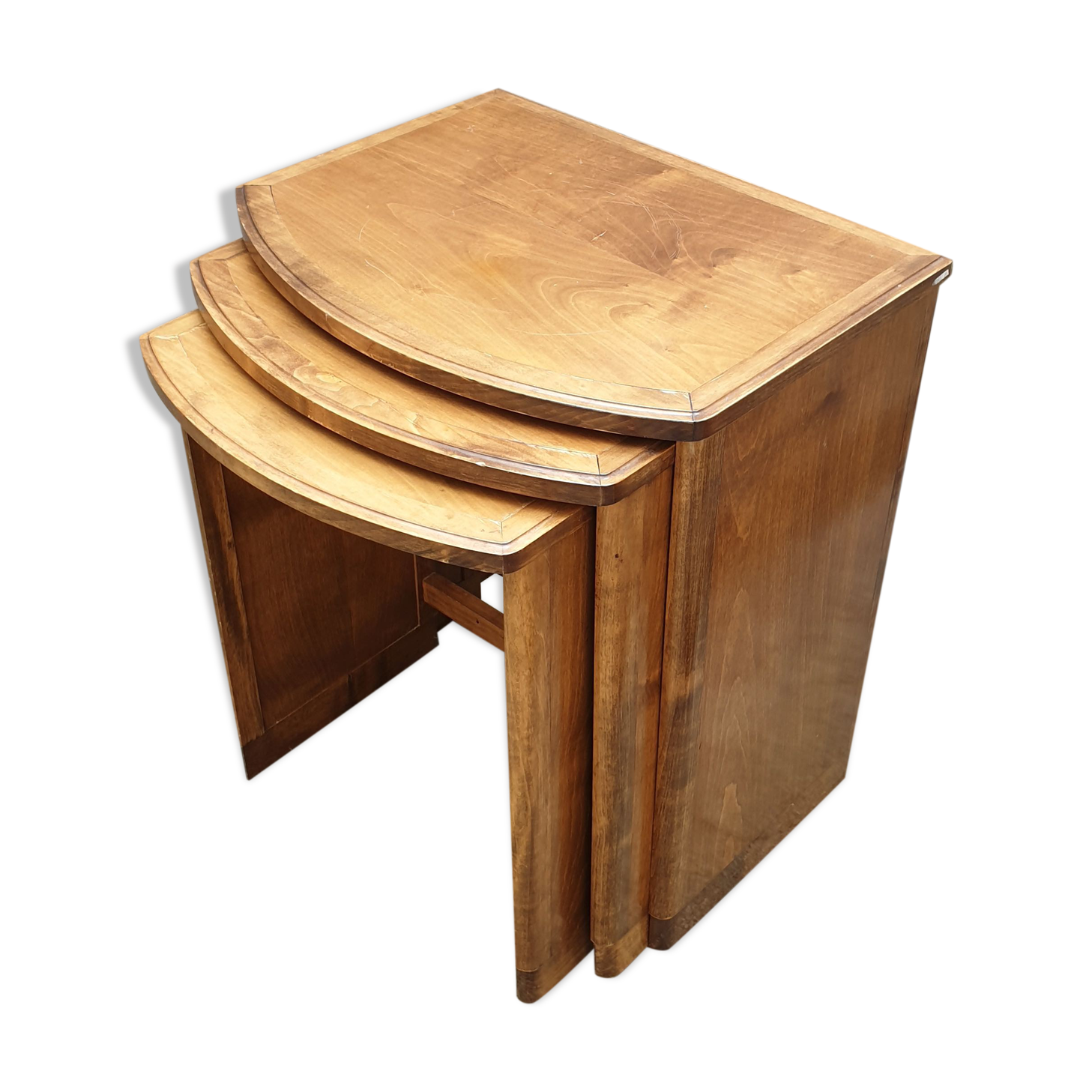Light wooden tables
