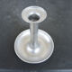 Old candle holder tin punched h 16.5 cm