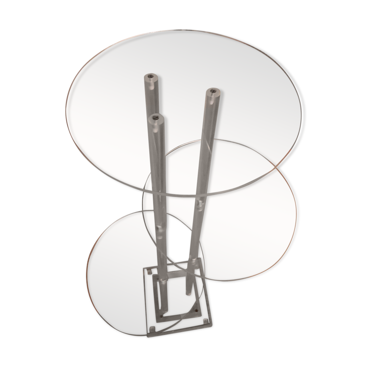 Vintage Plexiglas Sellette