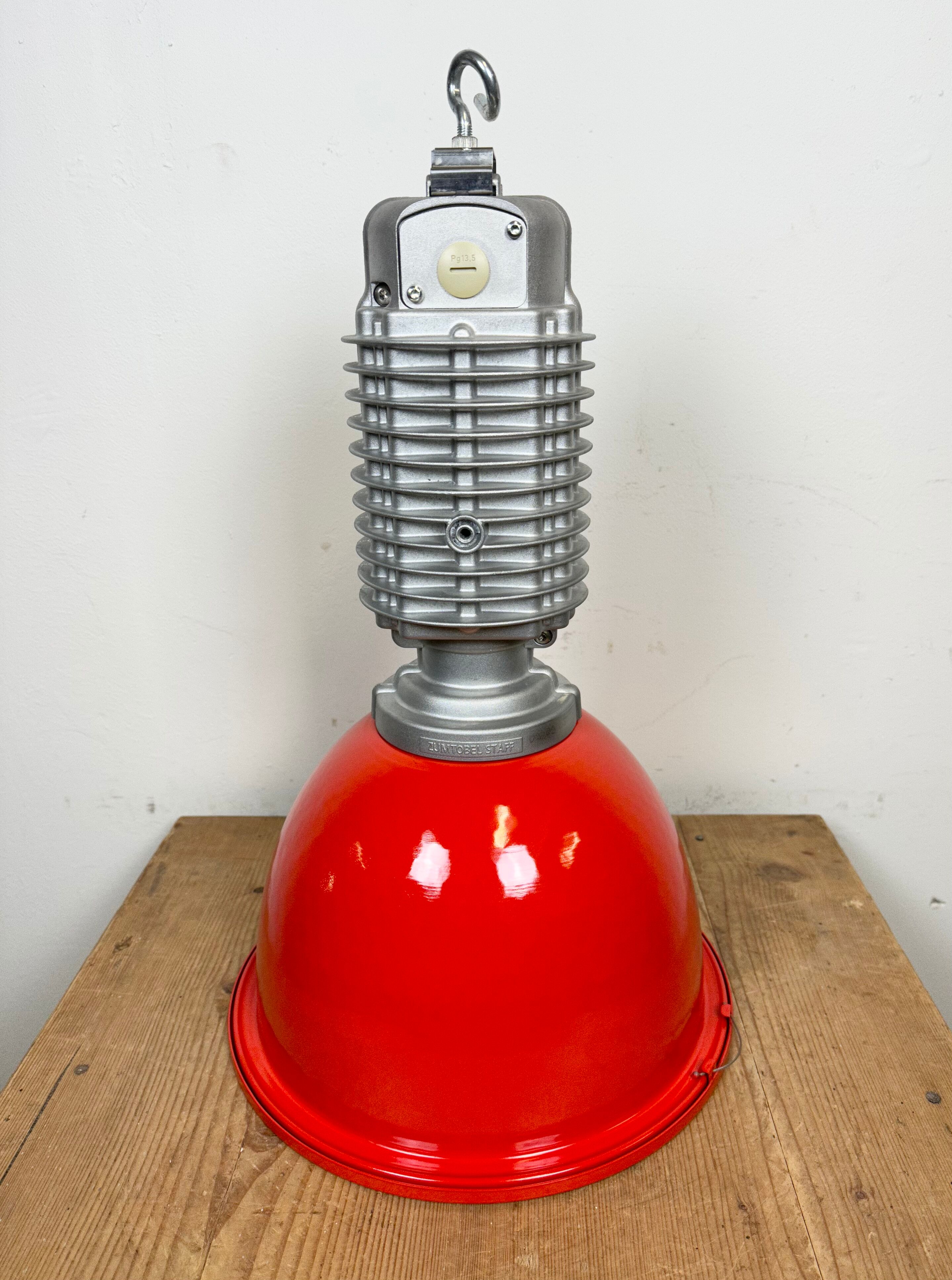 Industrial pendant lamp by charles keller for zumtobel, 1990s