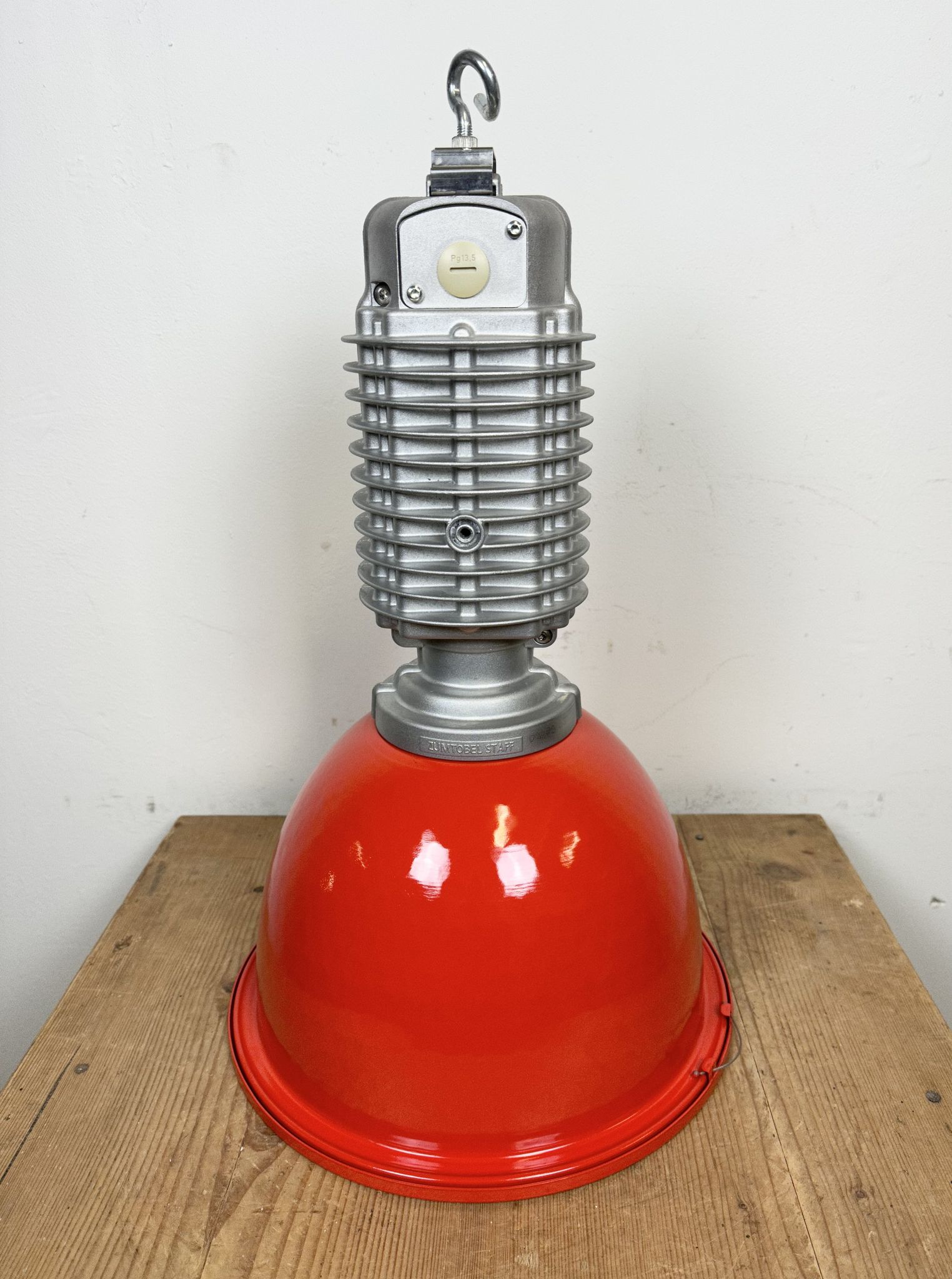 Industrial pendant lamp by charles keller for zumtobel, 1990s