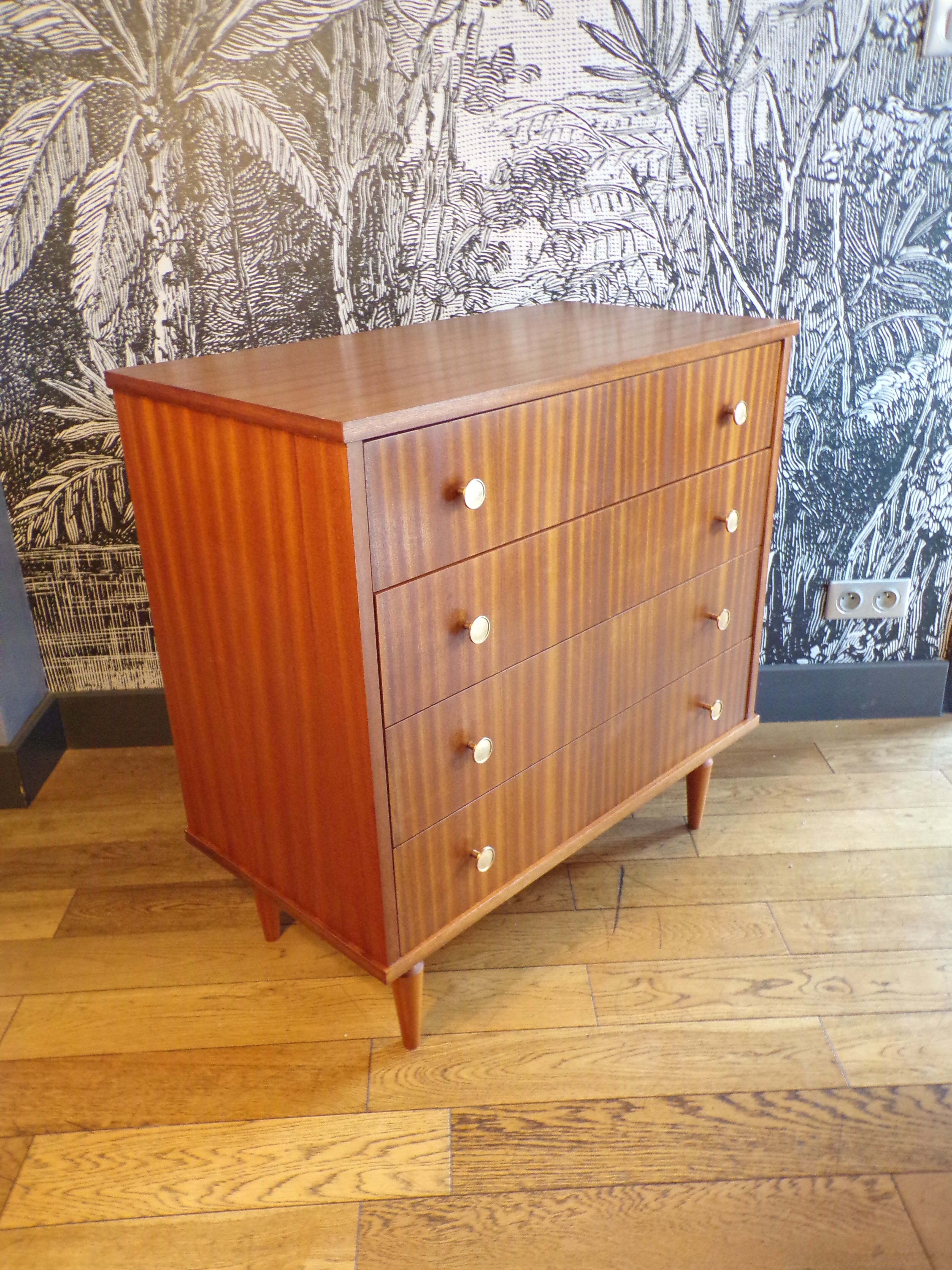 Commode vintage en teck