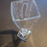 Contemporary crystal vase