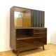 Meuble de style mid-century avec partie supérieure, conçu par Bohumil Landsman pour Jitona, design tchèque, années 1960