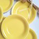Deep plates or salad plates Villeroy & Boch yellow