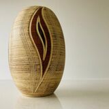 Sgraffied vase 50s