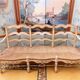 Radassier  Provençal en bois canapé banquette