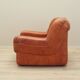 Fauteuil orange, design italien, années 1970, fabricant : Mimo Padova