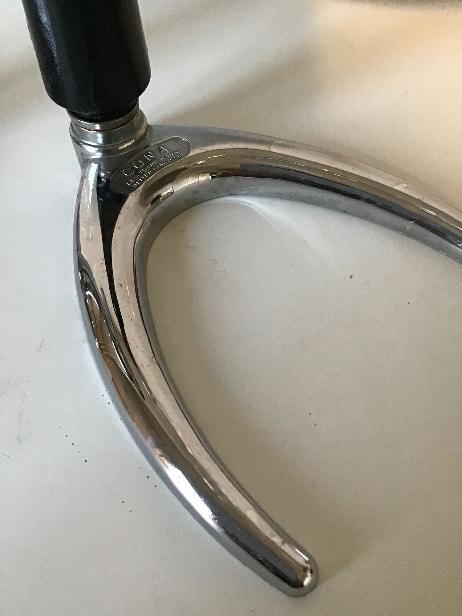Cona vacuum coffee maker complete with its chrome tulip holder in good condition makes an excellent