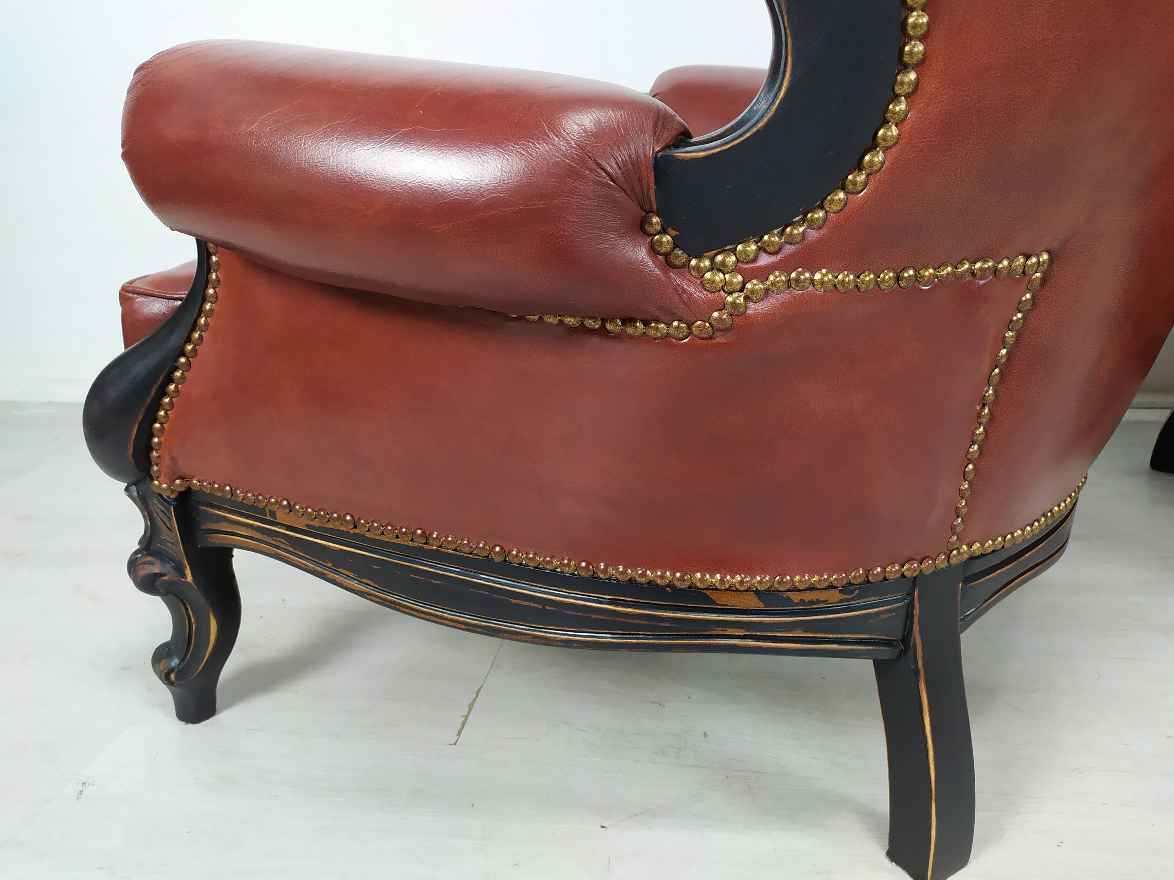 Salon Chesterfield burgundy