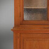 12-Door Monastery or Display Cabinet in Pine, Belgium ca. 1890