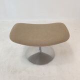 Fauteuil tulipe et pouf par Pierre Paulin pour Artifort, années 1980