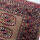 Antique Uzbek Bukhara handmade rug 82cm x 122cm (1920s)