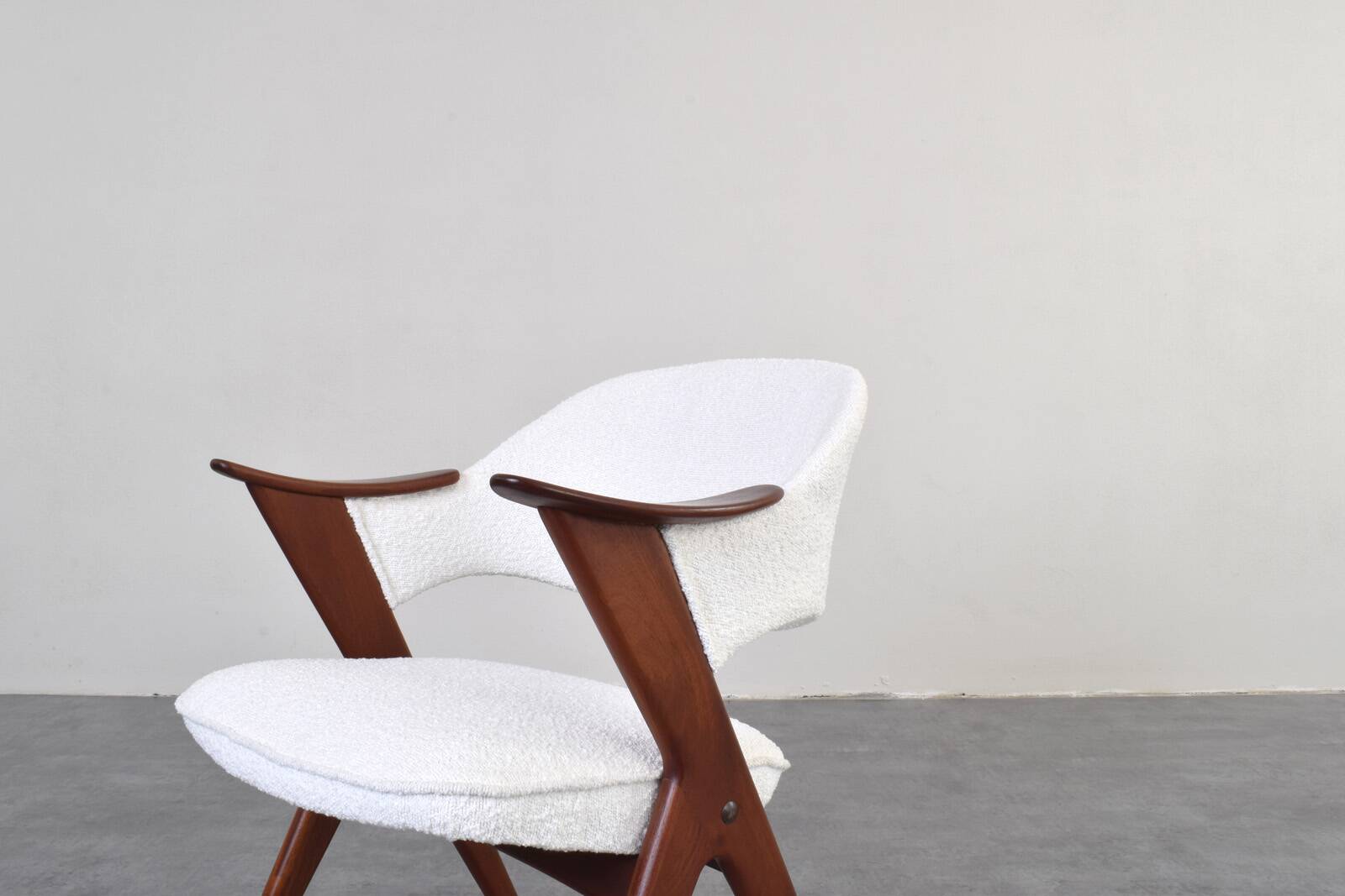 Fauteuil Norvégien en Teck modèle Blinken par Sigurd Resell pour Rastad & Relling