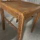 Paire de chaises bistrot années 60