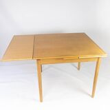 Extendable dining table in oak 60s