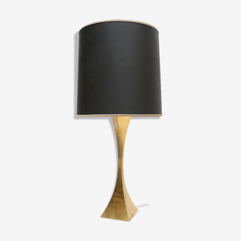 Hollywood regency brass Italy 1970 s table lamp