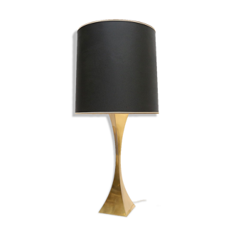 Hollywood regency brass Italy 1970 s table lamp